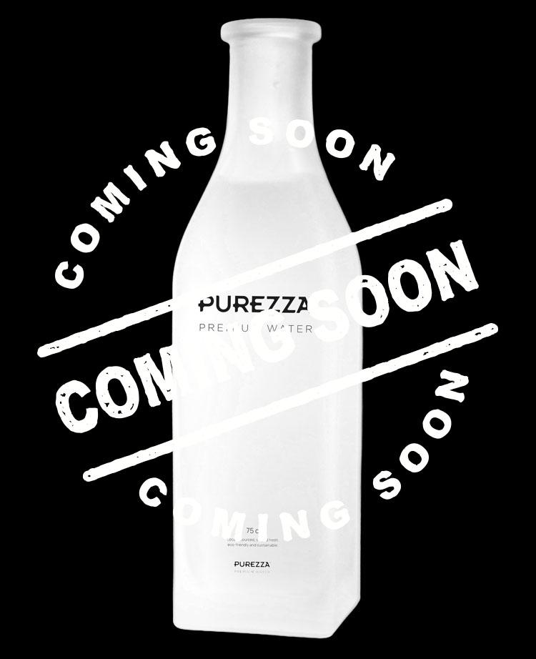 Thoreau Frosted glasflaska från Purezza